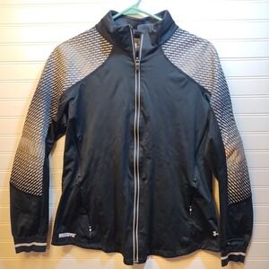 Under Armour Storm 2 ColdGear Windstopper Full Zip Jacket Womens L Reflective UA